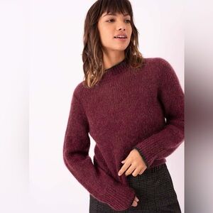 BRORA Mohair Jumper Women’s size 10 in Rasberry (Flawed)